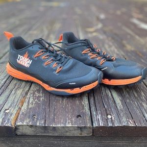 Black & Orange Tough Mudder Craft Tennis Shoes